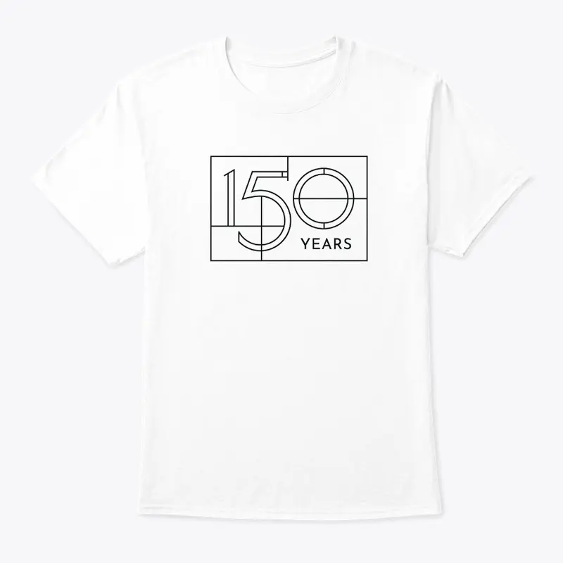 150 Years Logo - Black 