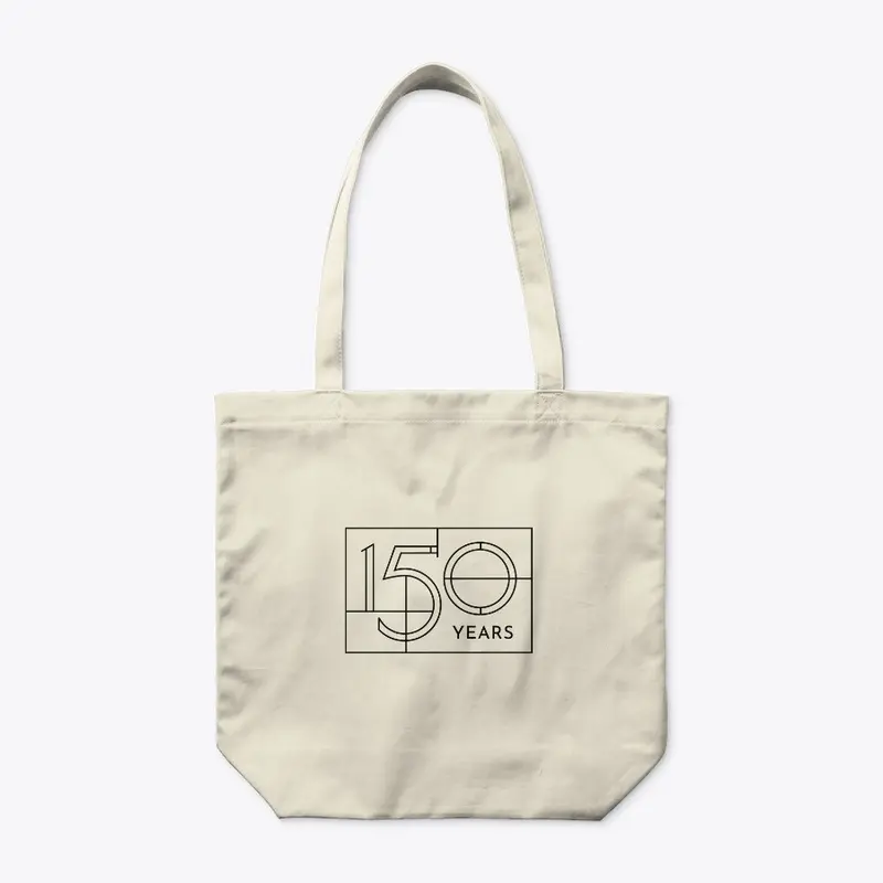 150 Years Logo - Black 