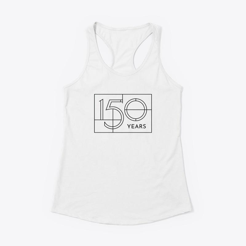 150 Years Logo - Black 